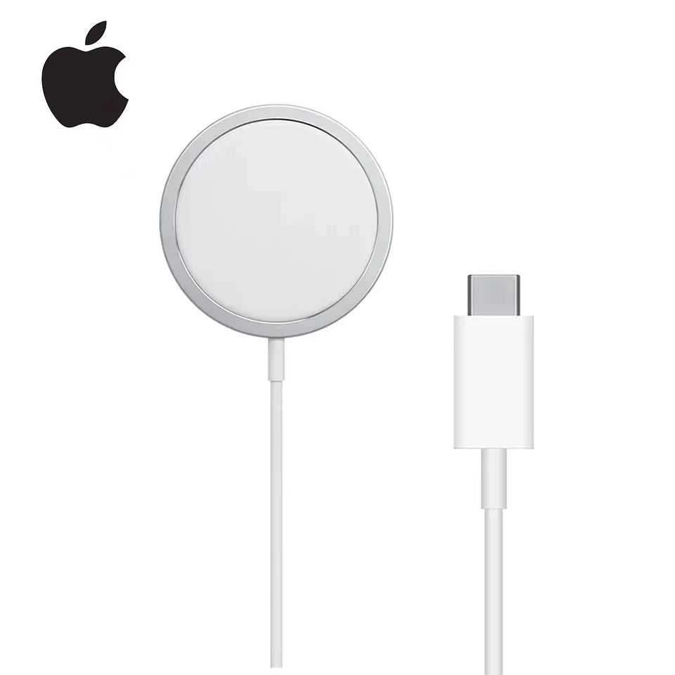 Cargador inalámbrico Apple MagSafe de 20 W para iPhone 16 15 14 Pro Max Carga rápida tipo C para iPhone 12 13 Mini Carga magnética rápida